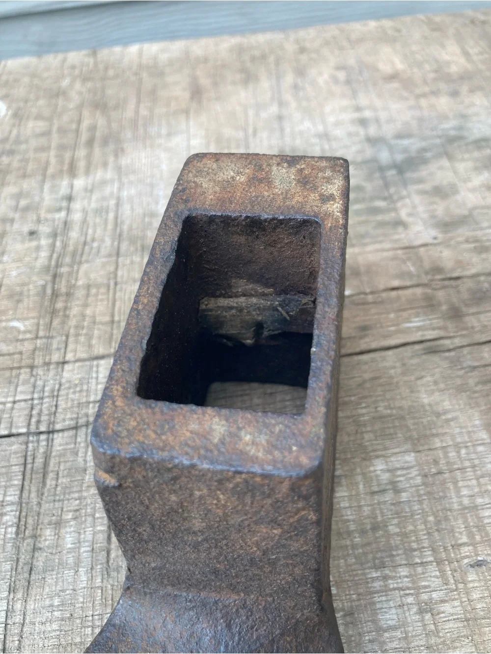 Old Axe Blade No Handle Rusty 9.5” Long